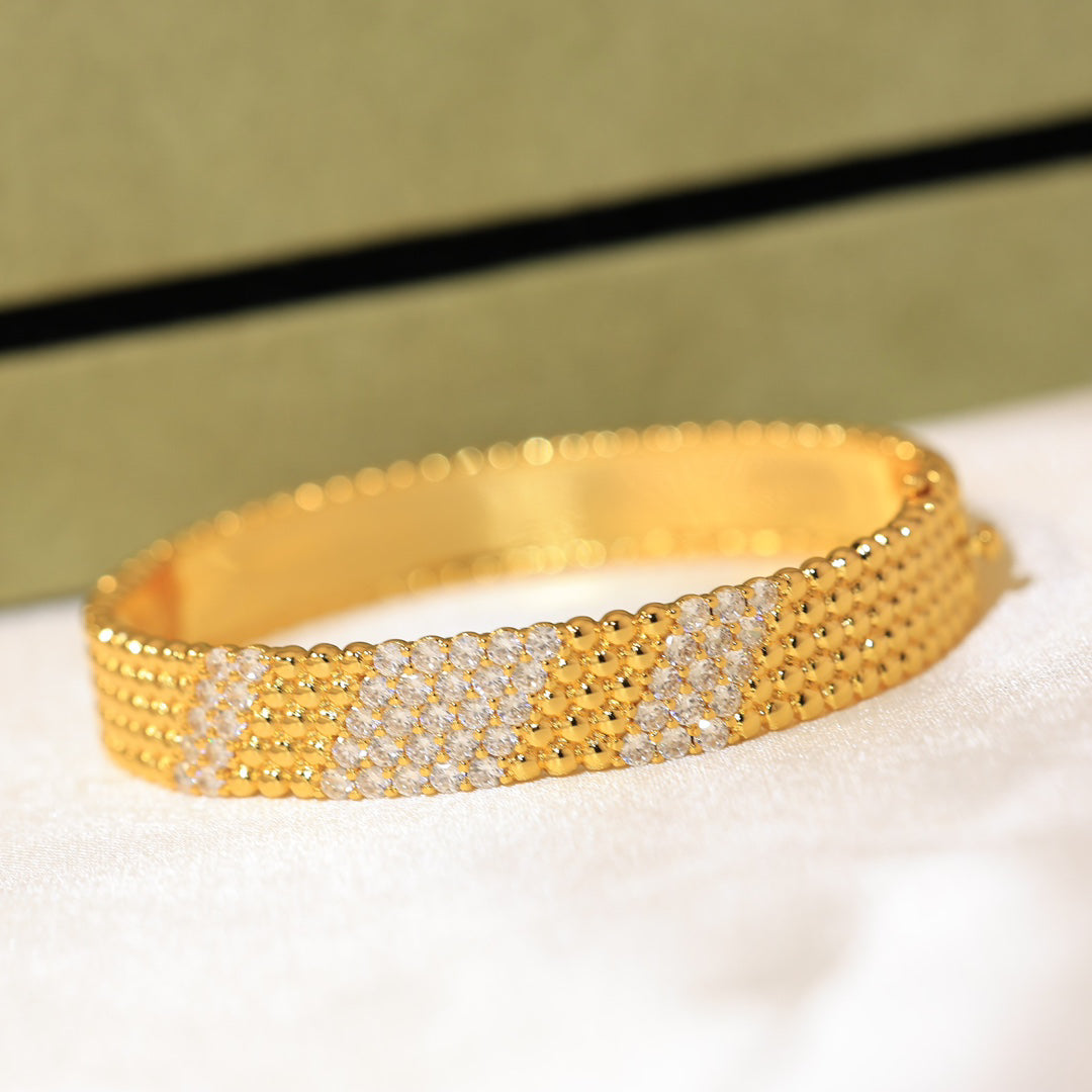 [Clara Jewels]  FIVE-ROW DIAMOND BRACELET