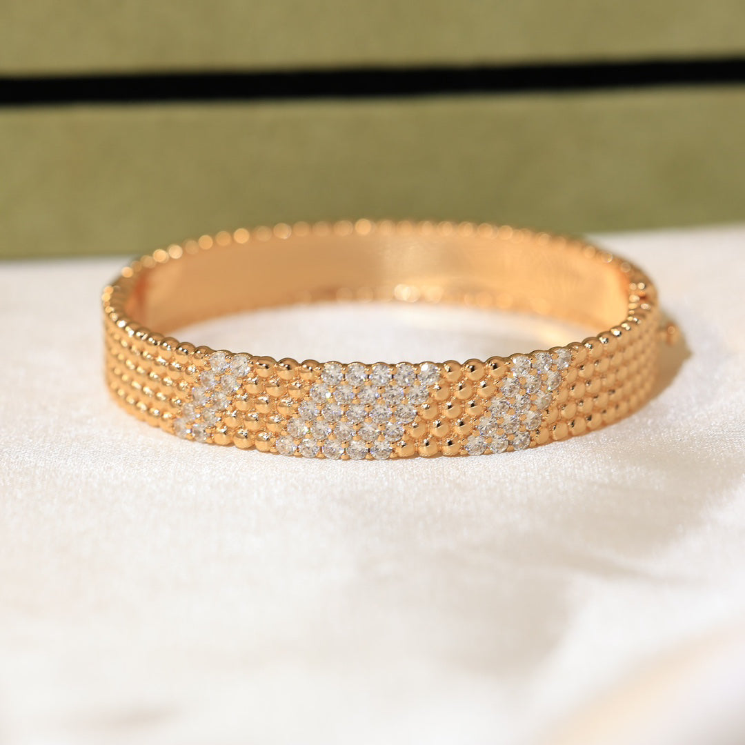 [Clara Jewels]  FIVE-ROW DIAMOND BRACELET
