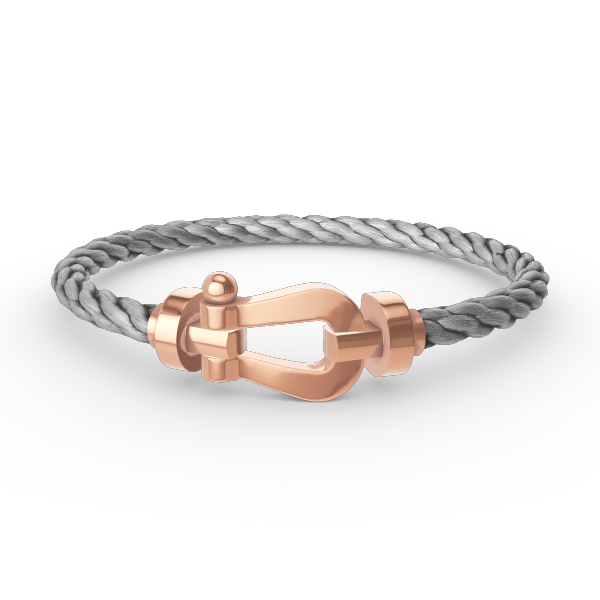 [Clara Jewels]FORCE LARGE HORSESHOE NO DIAMOND BRACELET ROSE GOLD