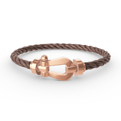 [Clara Jewels]FORCE LARGE HORSESHOE NO DIAMOND BRACELET ROSE GOLD