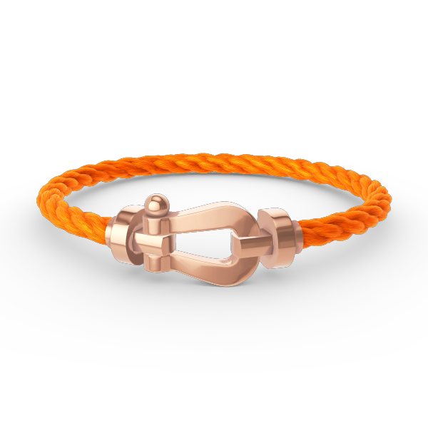 [Clara Jewels]FORCE LARGE HORSESHOE NO DIAMOND BRACELET ROSE GOLD