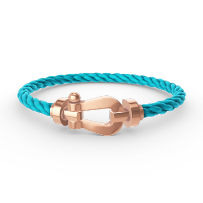 [Clara Jewels]FORCE LARGE HORSESHOE NO DIAMOND BRACELET ROSE GOLD