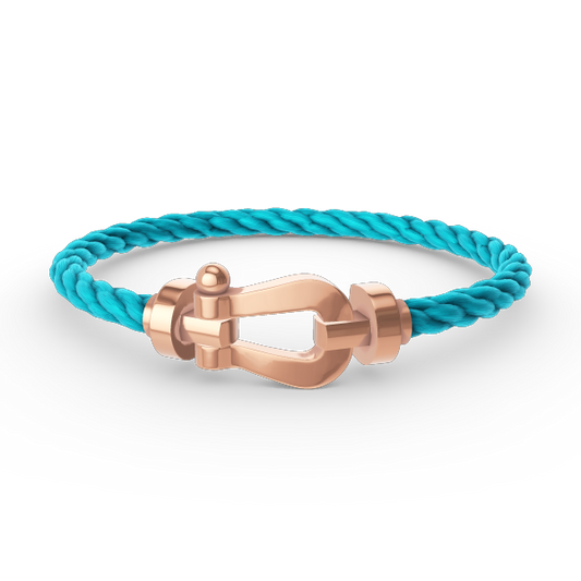 [Clara Jewels]FORCE LARGE HORSESHOE NO DIAMOND BRACELET ROSE GOLD