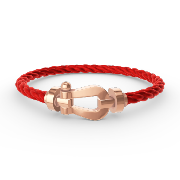 [Clara Jewels]FORCE LARGE HORSESHOE NO DIAMOND BRACELET ROSE GOLD