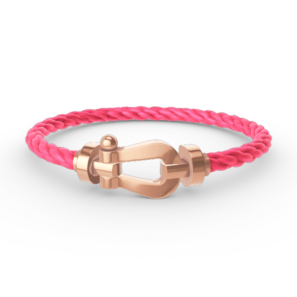 [Clara Jewels]FORCE LARGE HORSESHOE NO DIAMOND BRACELET ROSE GOLD