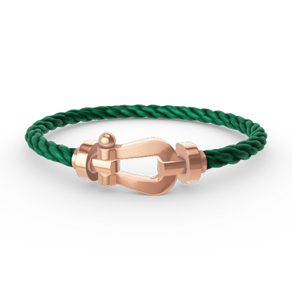 [Clara Jewels]FORCE LARGE HORSESHOE NO DIAMOND BRACELET ROSE GOLD