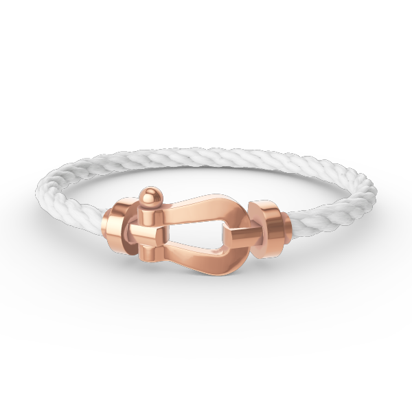 [Clara Jewels]FORCE LARGE HORSESHOE NO DIAMOND BRACELET ROSE GOLD