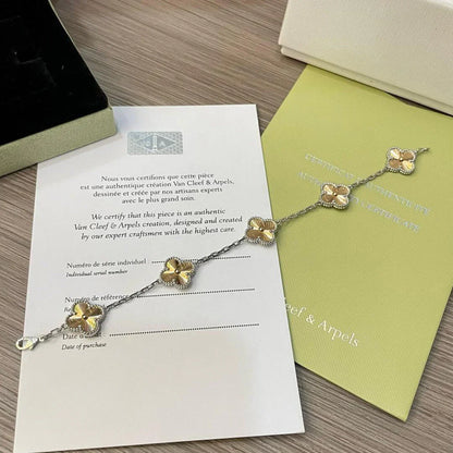 [Clara Jewels] CLOVER 5 MOTIF LASER BRACELET COLLECTION