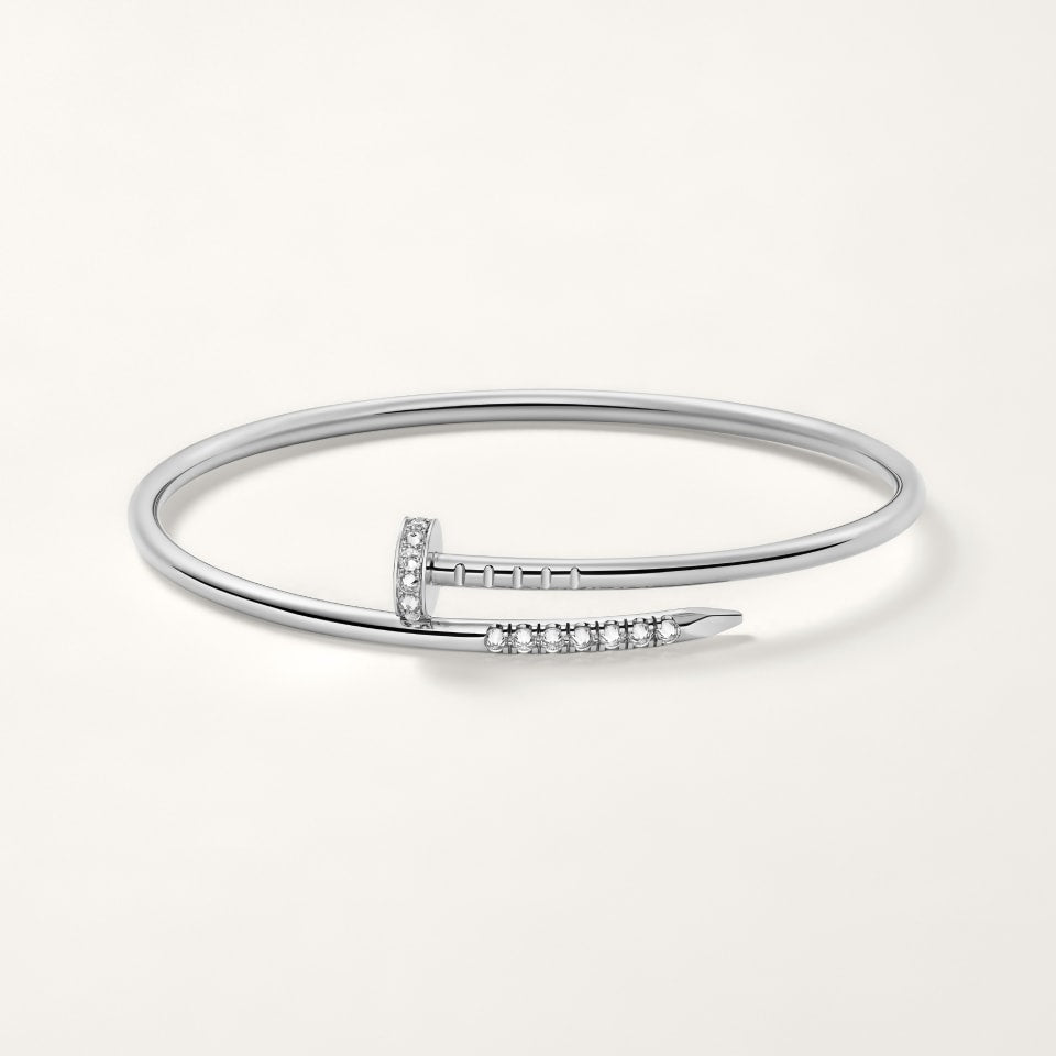 [Clara Jewels]JUSTE BRACELET 2.5MM DIAMONDS NEW