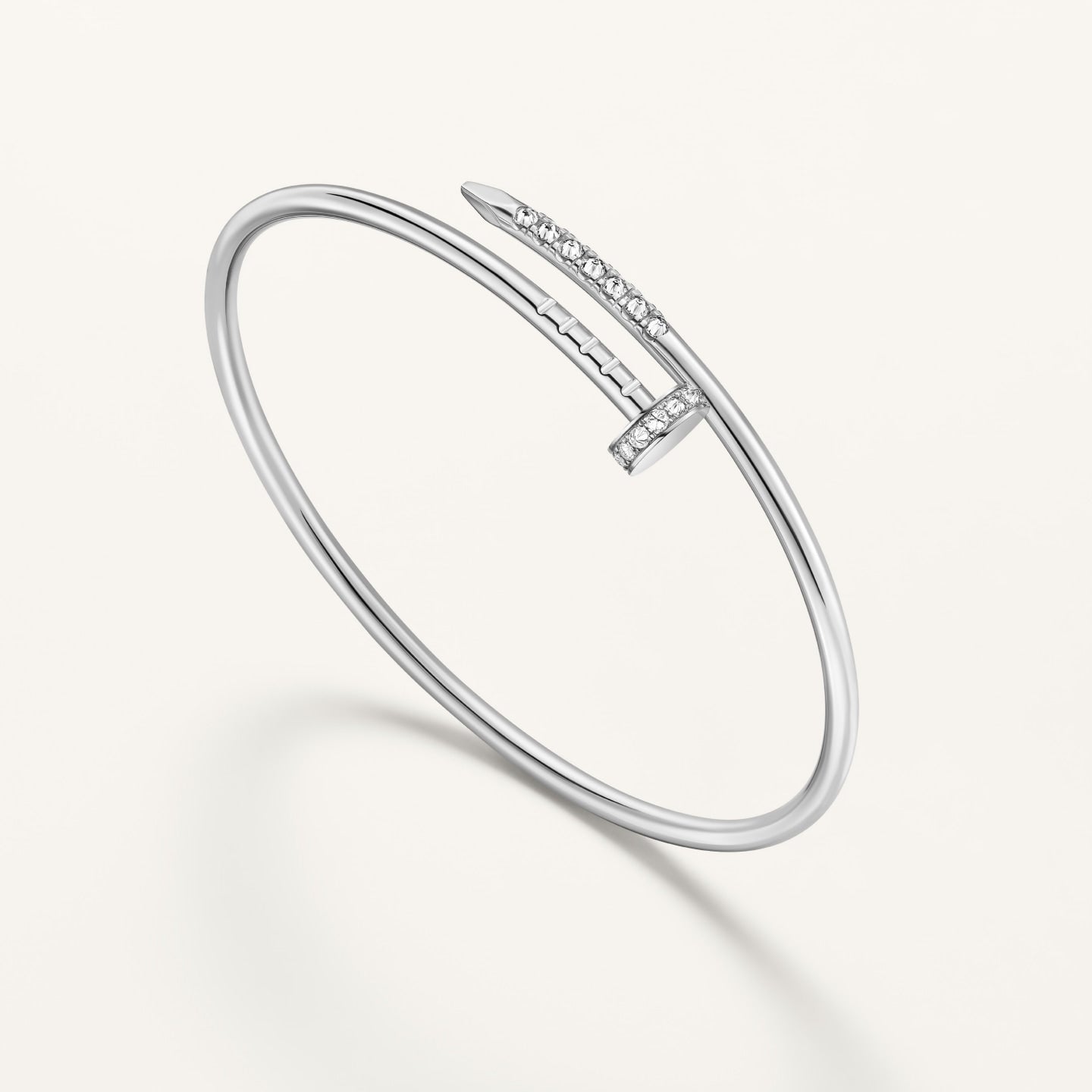 [Clara Jewels]JUSTE BRACELET 2.5MM DIAMONDS NEW