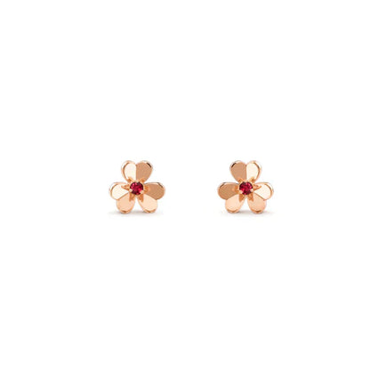 [Clara Jewels]FRIVOLE  FLOWER PINK EARRINGS