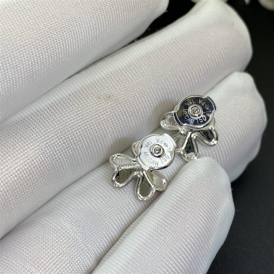 [Clara Jewels]FRIVOLE MINI SILVER FLOWER EARRINGS