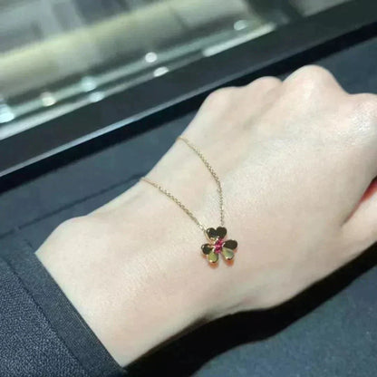 [Clara Jewels]FRIVOLE GOLD FLOWER NECKLACE