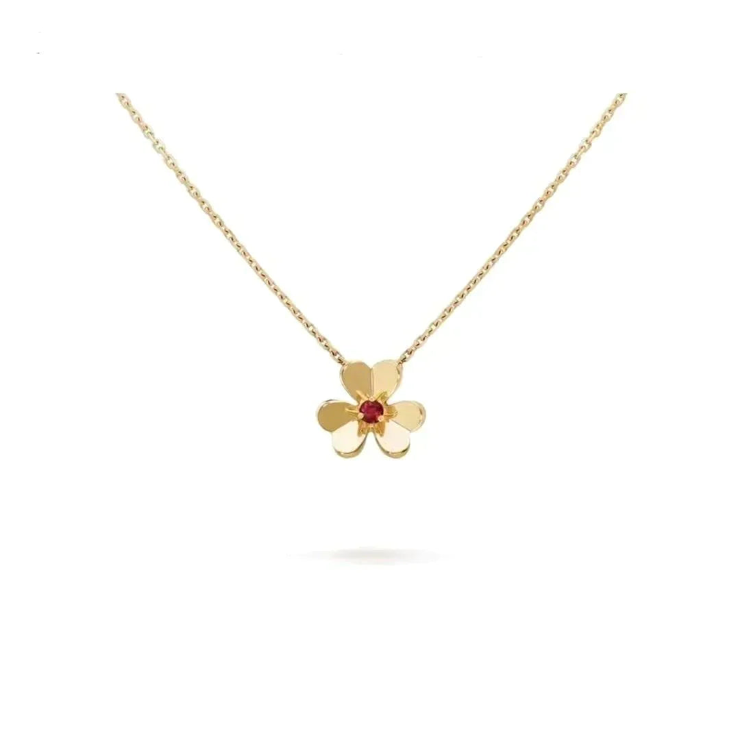 [Clara Jewels]FRIVOLE GOLD FLOWER NECKLACE