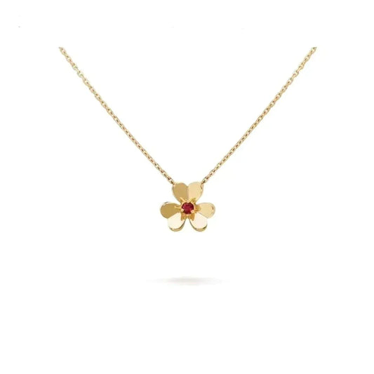 [Clara Jewels]FRIVOLE GOLD FLOWER NECKLACE