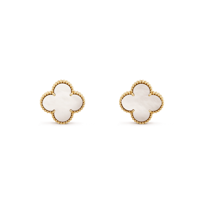 [Clara Jewels]CLOVER MINI GOLD EARRINGS