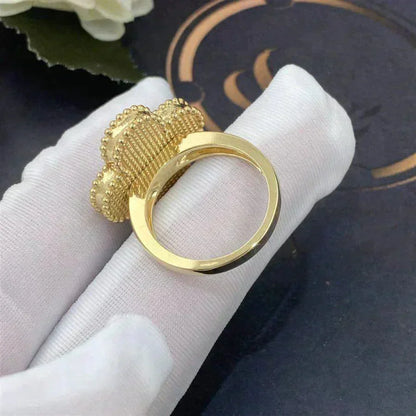 [Clara Jewels]CLOVER WHITE MOP RING