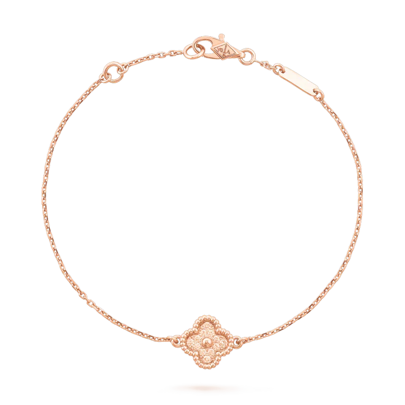 [Clara Jewels]CLOVER SINGLE FLOWER BRACELET
