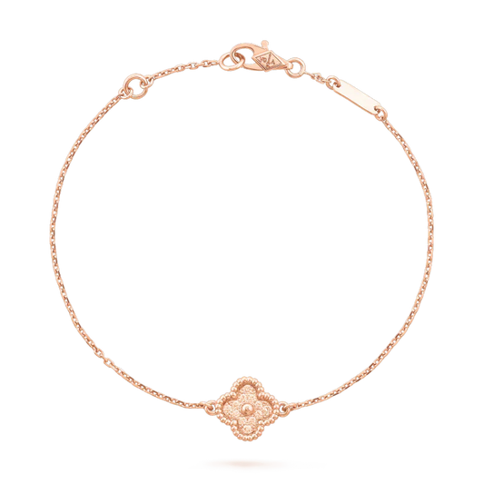 [Clara Jewels]CLOVER SINGLE FLOWER BRACELET