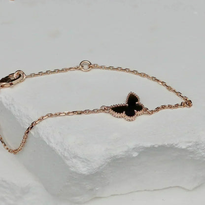 [Clara Jewels]BUTTERFLY ONYX  BUTTERFLY BRACELET