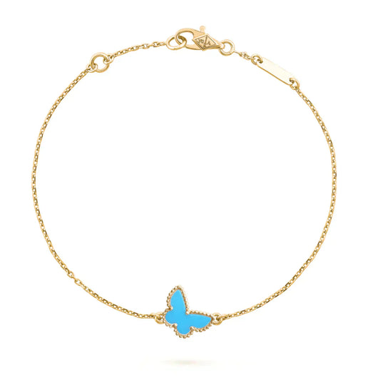 [Clara Jewels]BUTTERFLY TURQUOISE BUTTERFLY BRACELET
