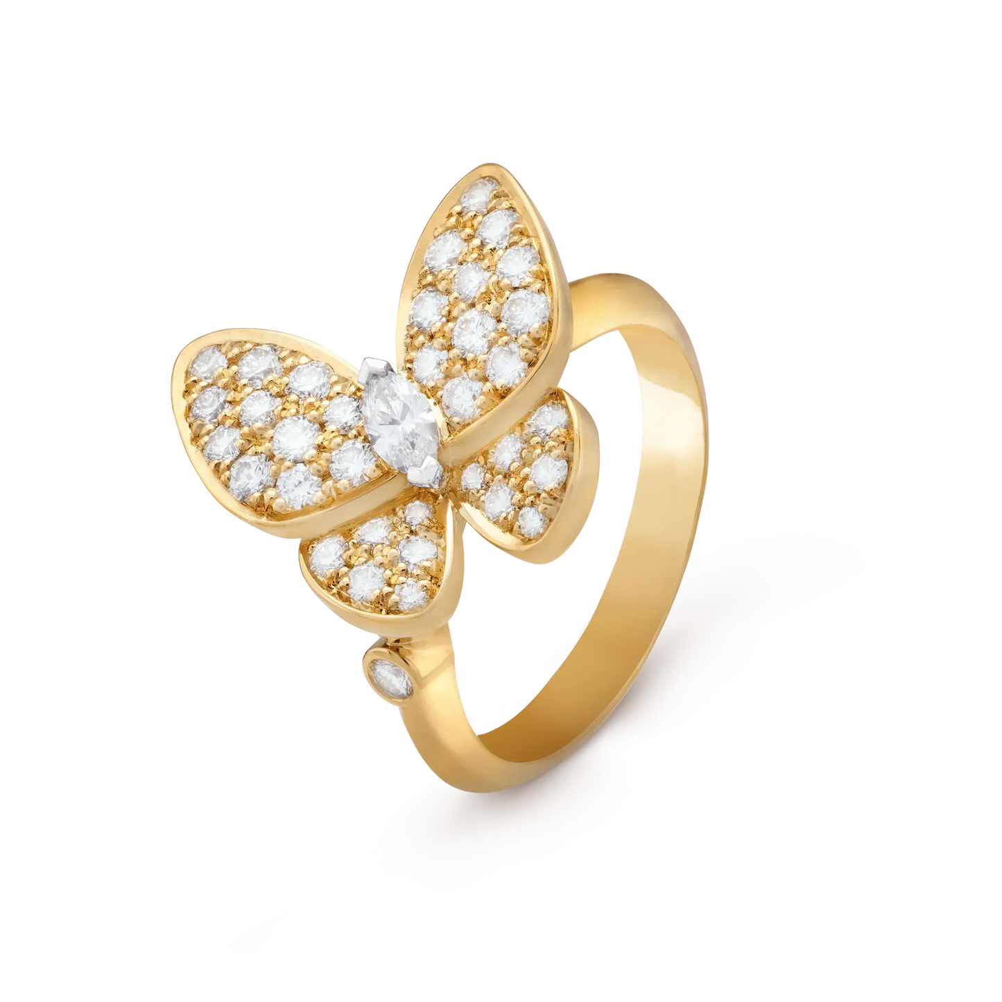 [Clara Jewels]BUTTERFLY DIAMOND RING