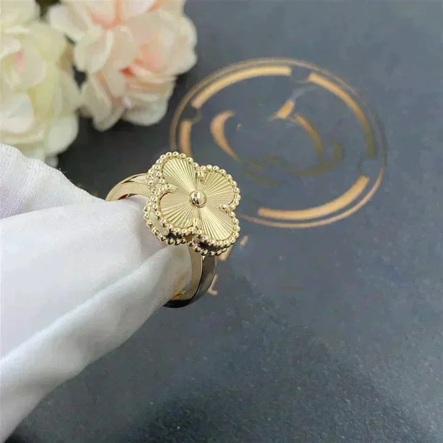 [Clara Jewels]CLOVER GOLD RING