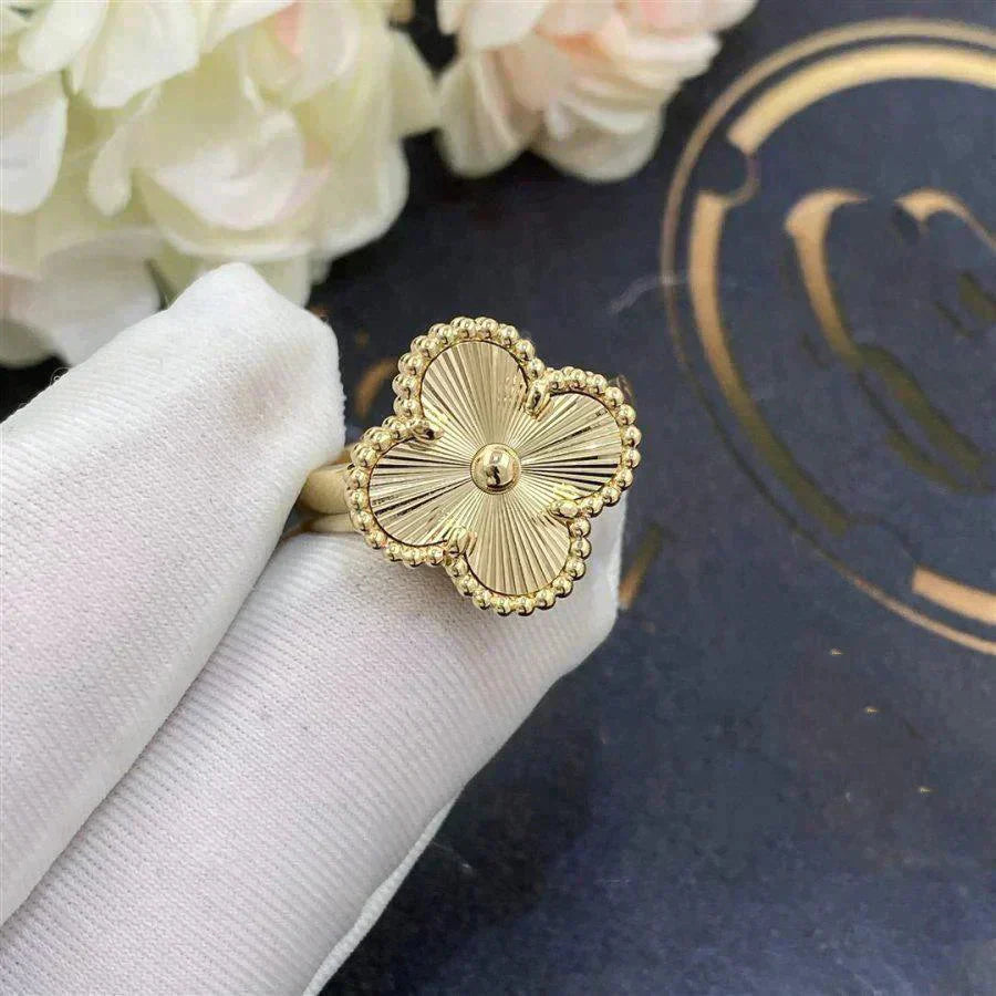 [Clara Jewels]CLOVER GOLD RING