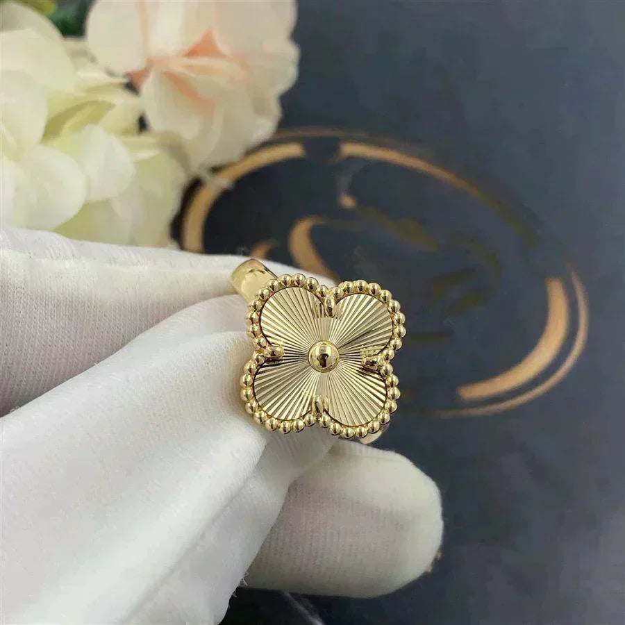 [Clara Jewels]CLOVER GOLD RING