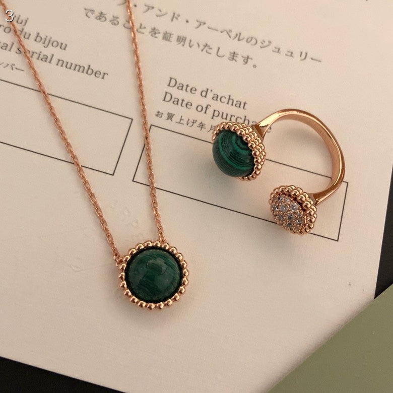 [Clara Jewels]PERLEE COULEURS DIAMOND ROSE GOLD BETWEEN THE FINGER RING