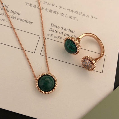 [Clara Jewels]PERLEE COULEURS DIAMOND ROSE GOLD BETWEEN THE FINGER RING