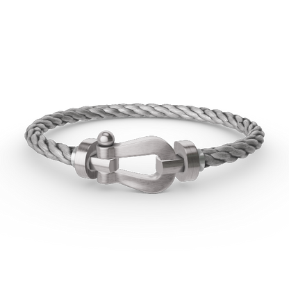 [Clara Jewels]FORCE LARGE HORSESHOE NO DIAMOND BRACELET SILVER
