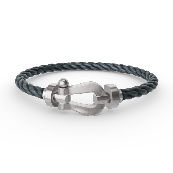[Clara Jewels]FORCE LARGE HORSESHOE NO DIAMOND BRACELET SILVER
