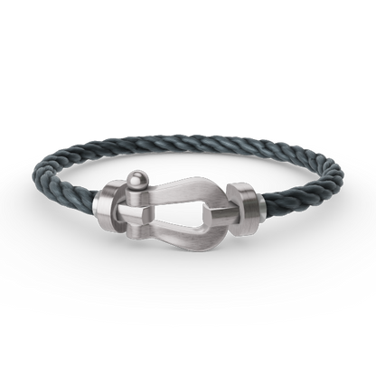 [Clara Jewels]FORCE LARGE HORSESHOE NO DIAMOND BRACELET SILVER