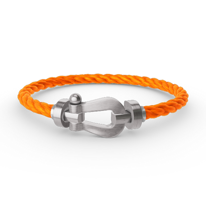 [Clara Jewels]FORCE LARGE HORSESHOE NO DIAMOND BRACELET SILVER