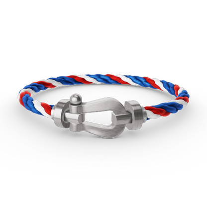 [Clara Jewels]FORCE LARGE HORSESHOE NO DIAMOND BRACELET SILVER