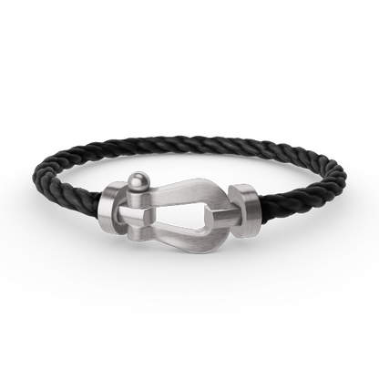 [Clara Jewels]FORCE LARGE HORSESHOE NO DIAMOND BRACELET SILVER