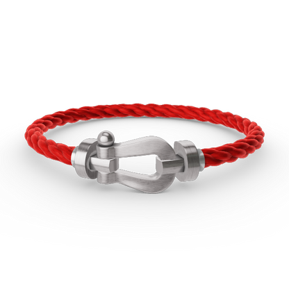 [Clara Jewels]FORCE LARGE HORSESHOE NO DIAMOND BRACELET SILVER