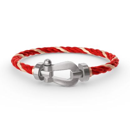 [Clara Jewels]FORCE LARGE HORSESHOE NO DIAMOND BRACELET SILVER