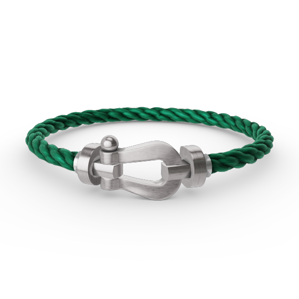 [Clara Jewels]FORCE LARGE HORSESHOE NO DIAMOND BRACELET SILVER