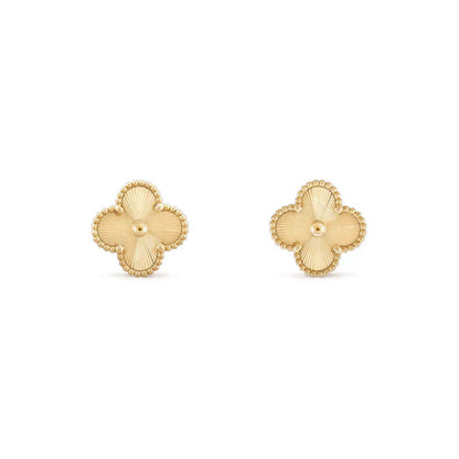 [Clara Jewels]CLOVER MEDIUM 1 MOTIFS LASER EARRINGS