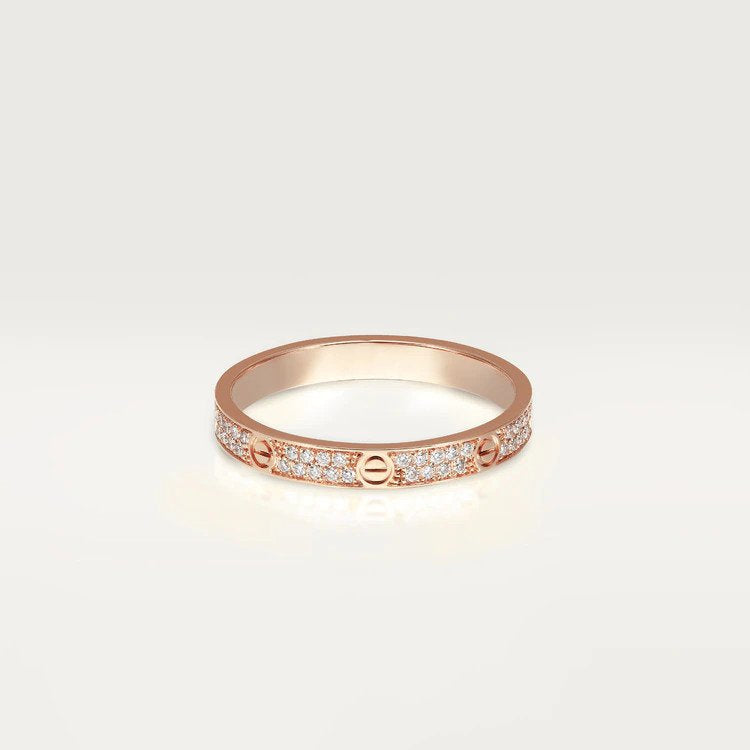 [Clara Jewels]LOVE RING 2.65MM DIAMOND