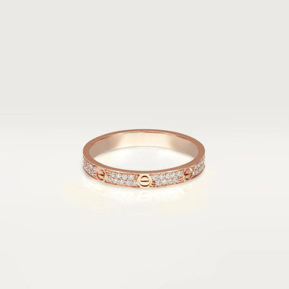 [Clara Jewels]LOVE RING 2.65MM DIAMOND