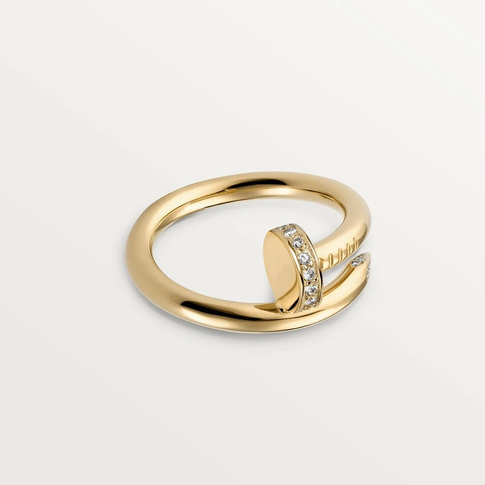 [Clara Jewels]JUSTE RING 2.65MM GOLD DIAMOND