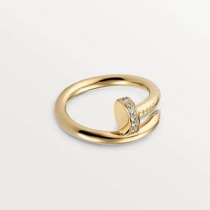 [Clara Jewels]JUSTE RING 2.65MM GOLD DIAMOND