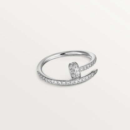 [Clara Jewels]JUSTE RING 1.8MM SILVER DIAMONDS