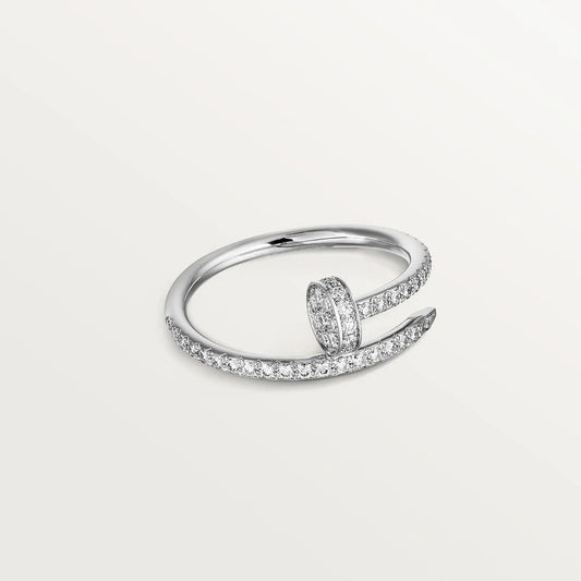 [Clara Jewels]JUSTE RING 1.8MM SILVER DIAMONDS